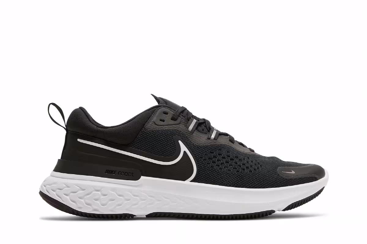 Nike React Miler 2 Black White, view 2