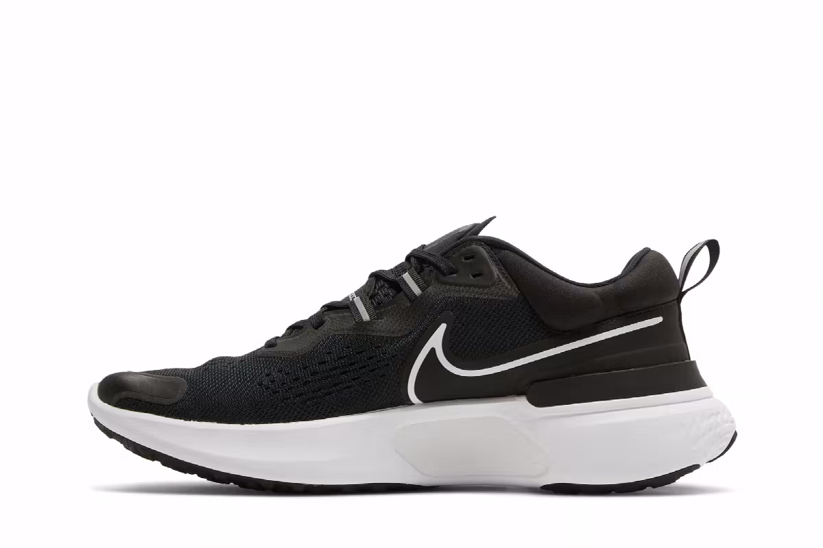 Nike React Miler 2 Black White, view 4