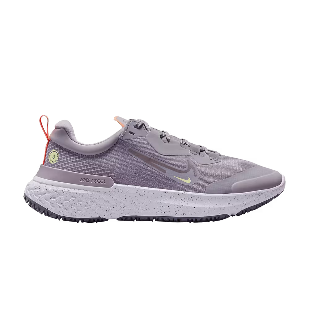 Nike Women's React Miler 2 Shield Amethyst Ash