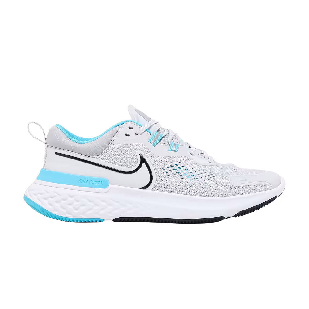 Nike React Miler 2 Pure Platinum Chlorine Blue