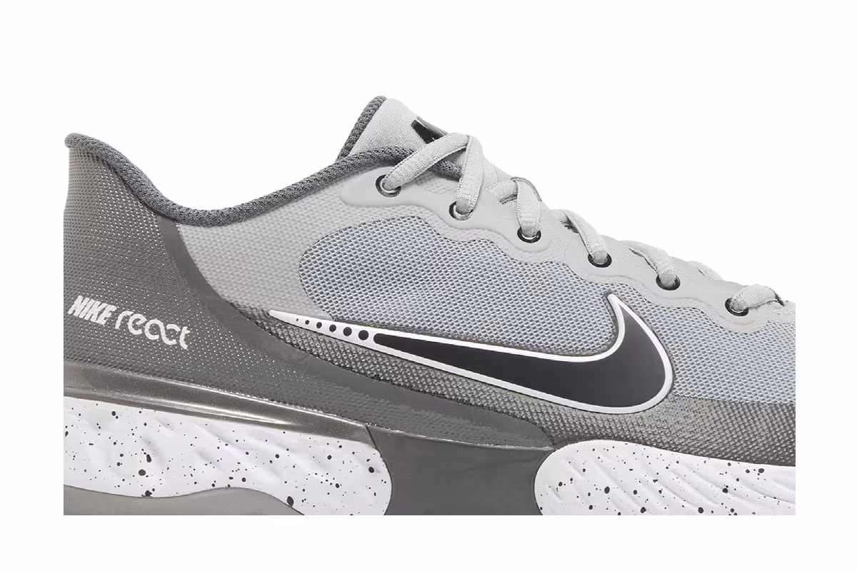 Nike Alpha Huarache Elite 3 Low Light Smoke Grey, view 3