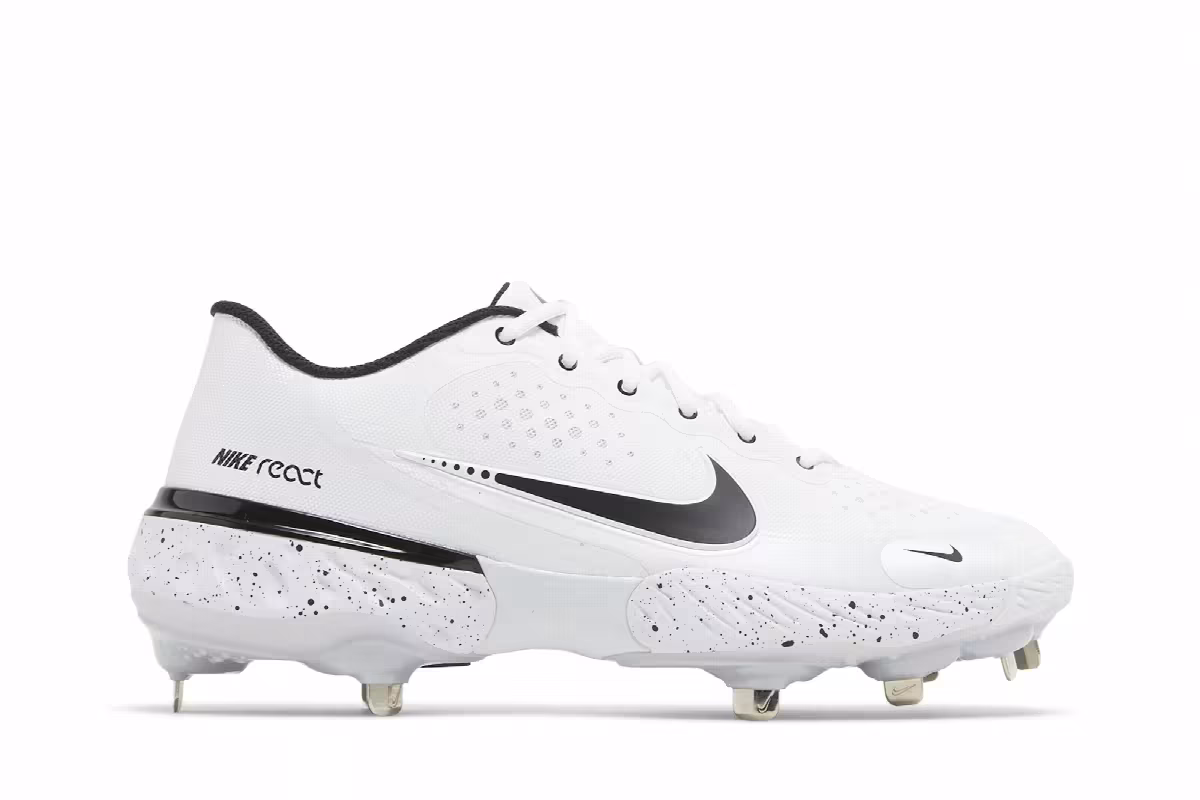 Nike Alpha Huarache Elite 3 Low White Grey, view 2