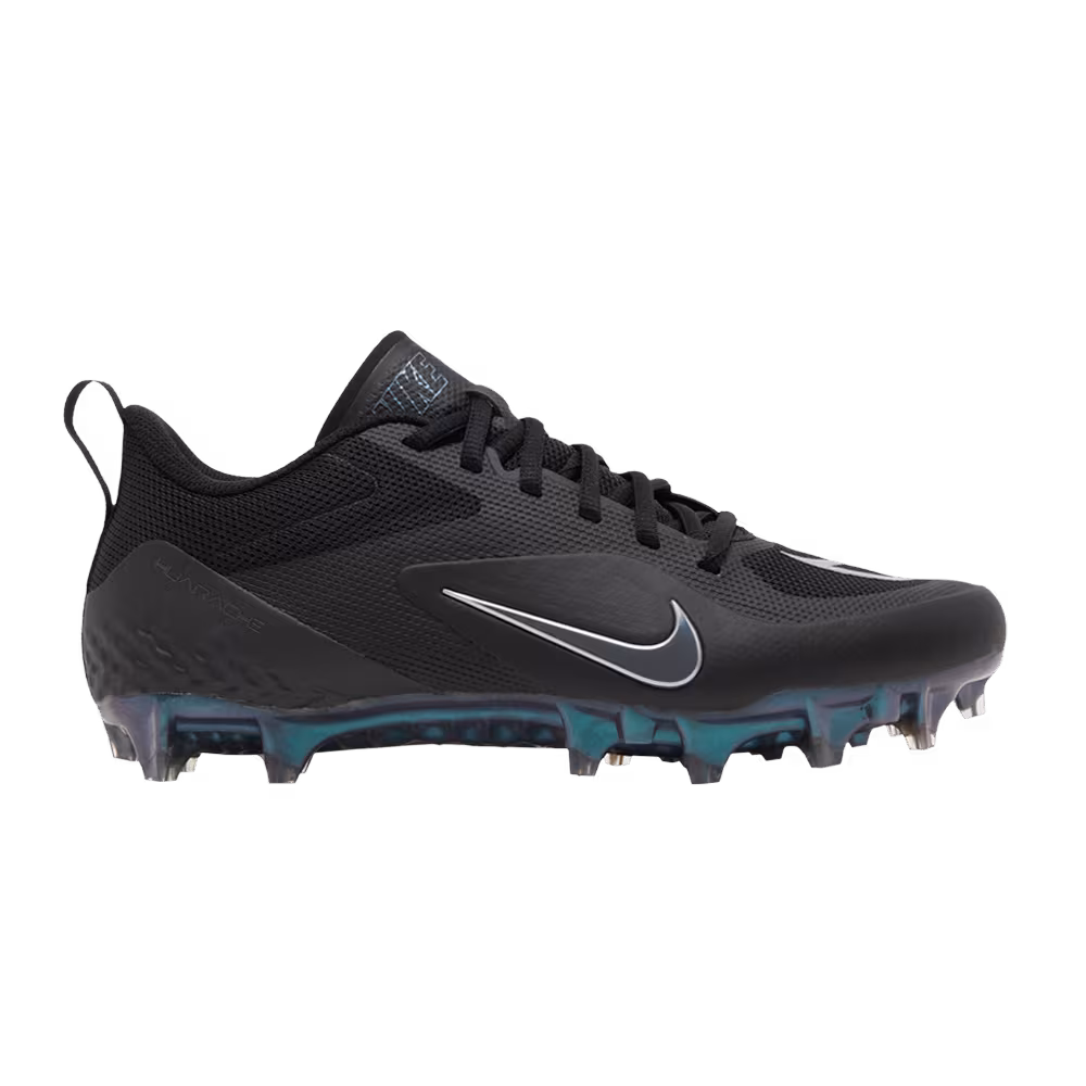 Nike Alpha Huarache 8 Pro Black Metallic Silver