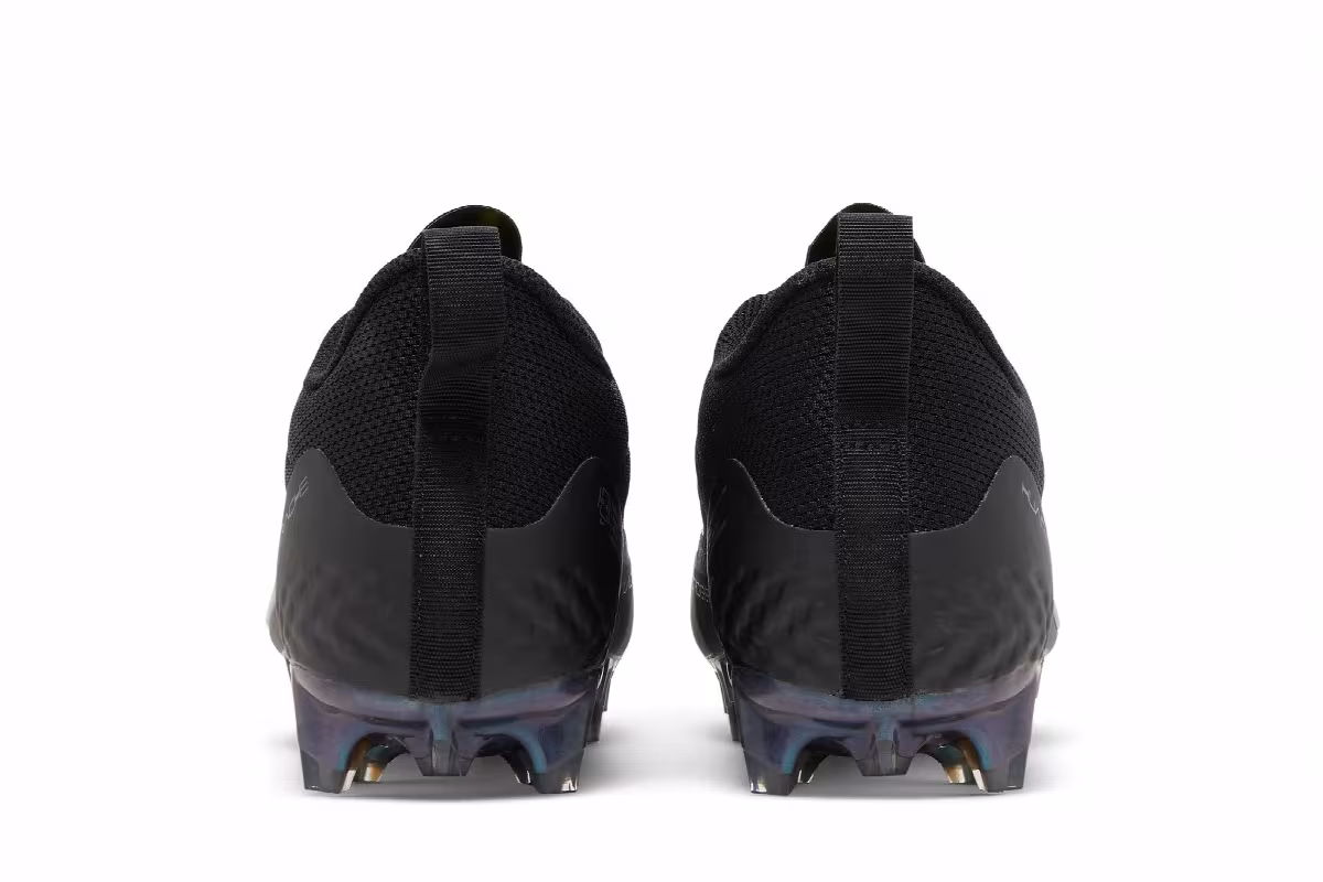 Nike Alpha Huarache 8 Pro Black Metallic Silver, view 7