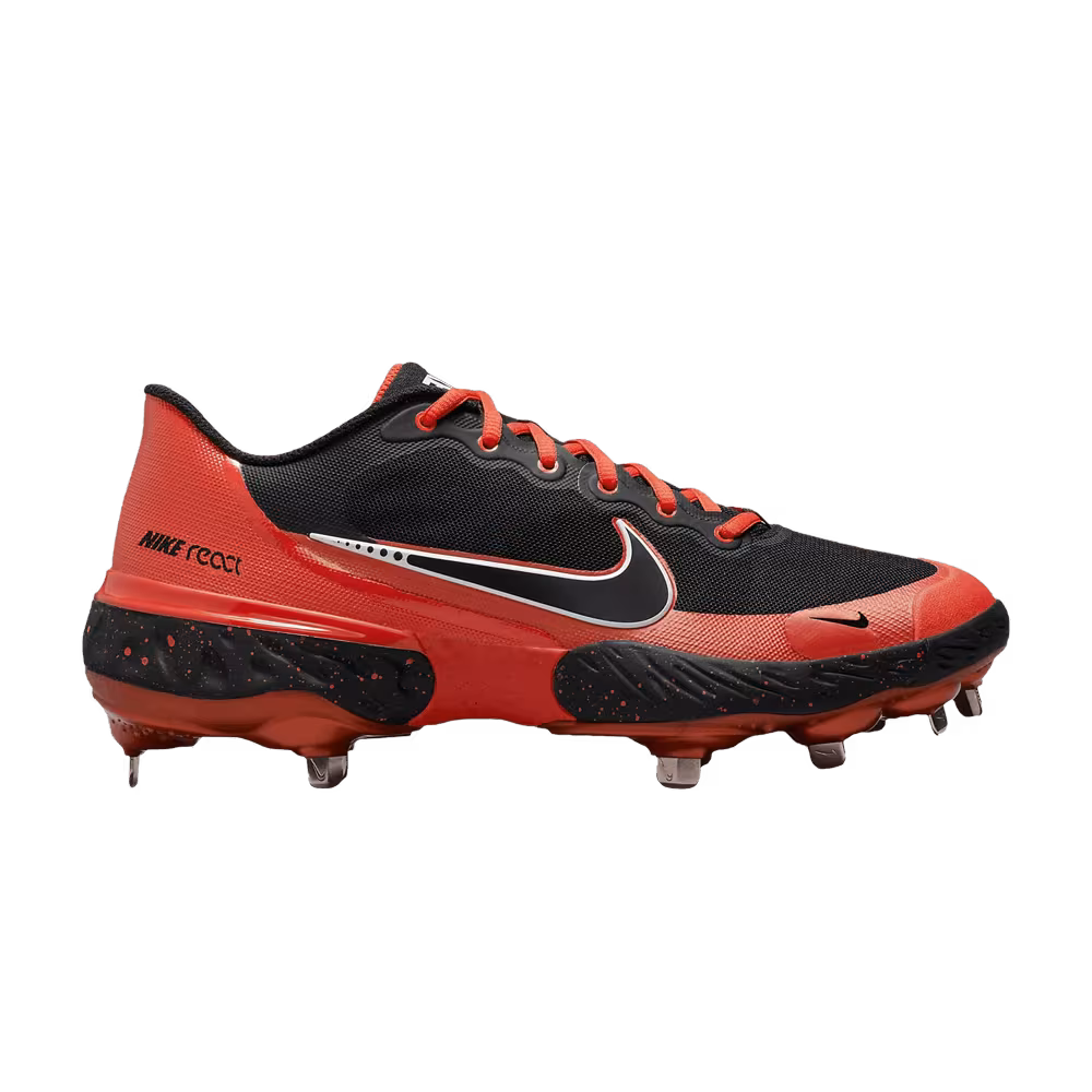 Nike Alpha Huarache Elite 3 Low Team Orange Black