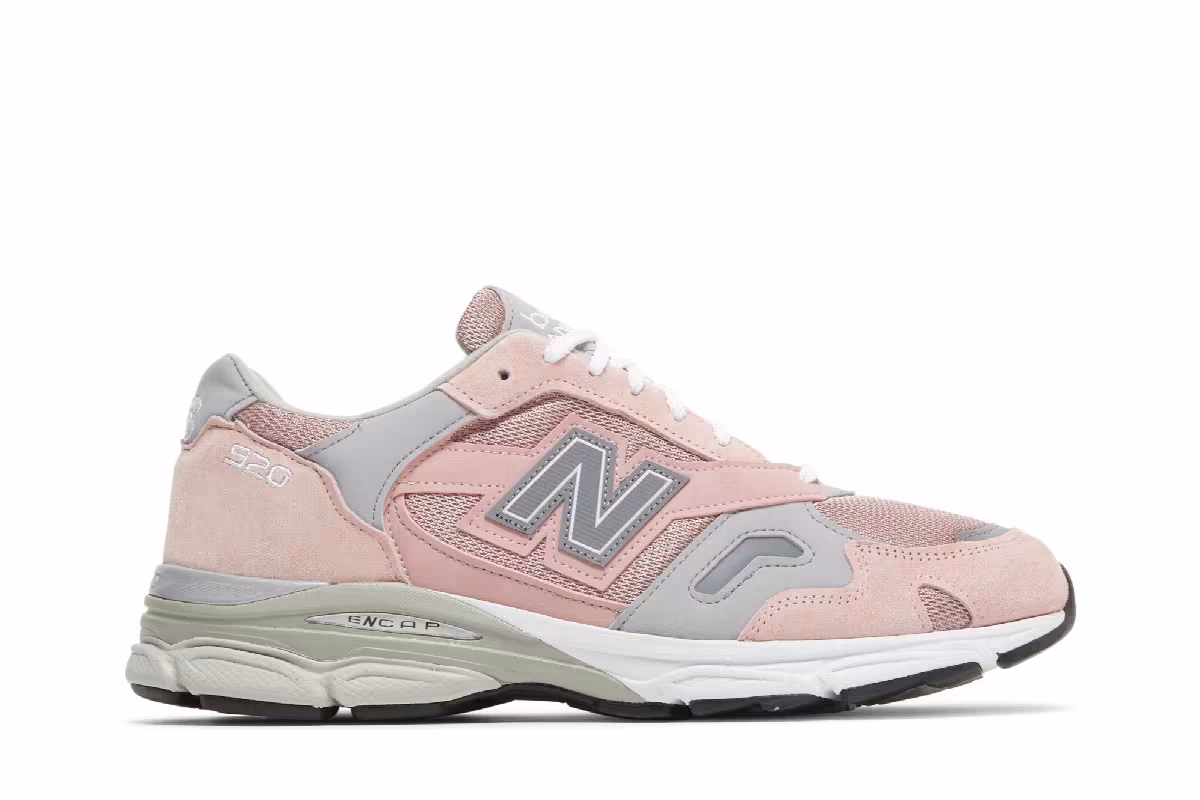 New Balance 920 Made in England Pink Grey, view 2