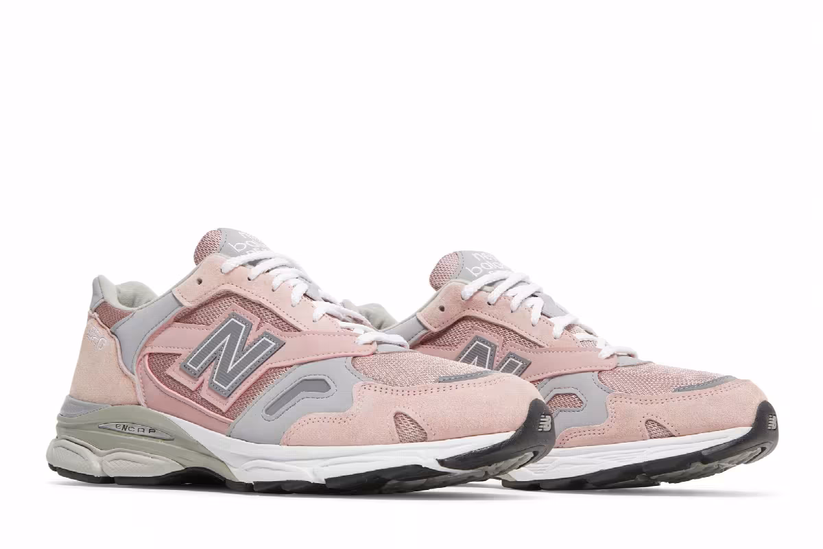 New Balance 920 Made in England Pink Grey, view 9