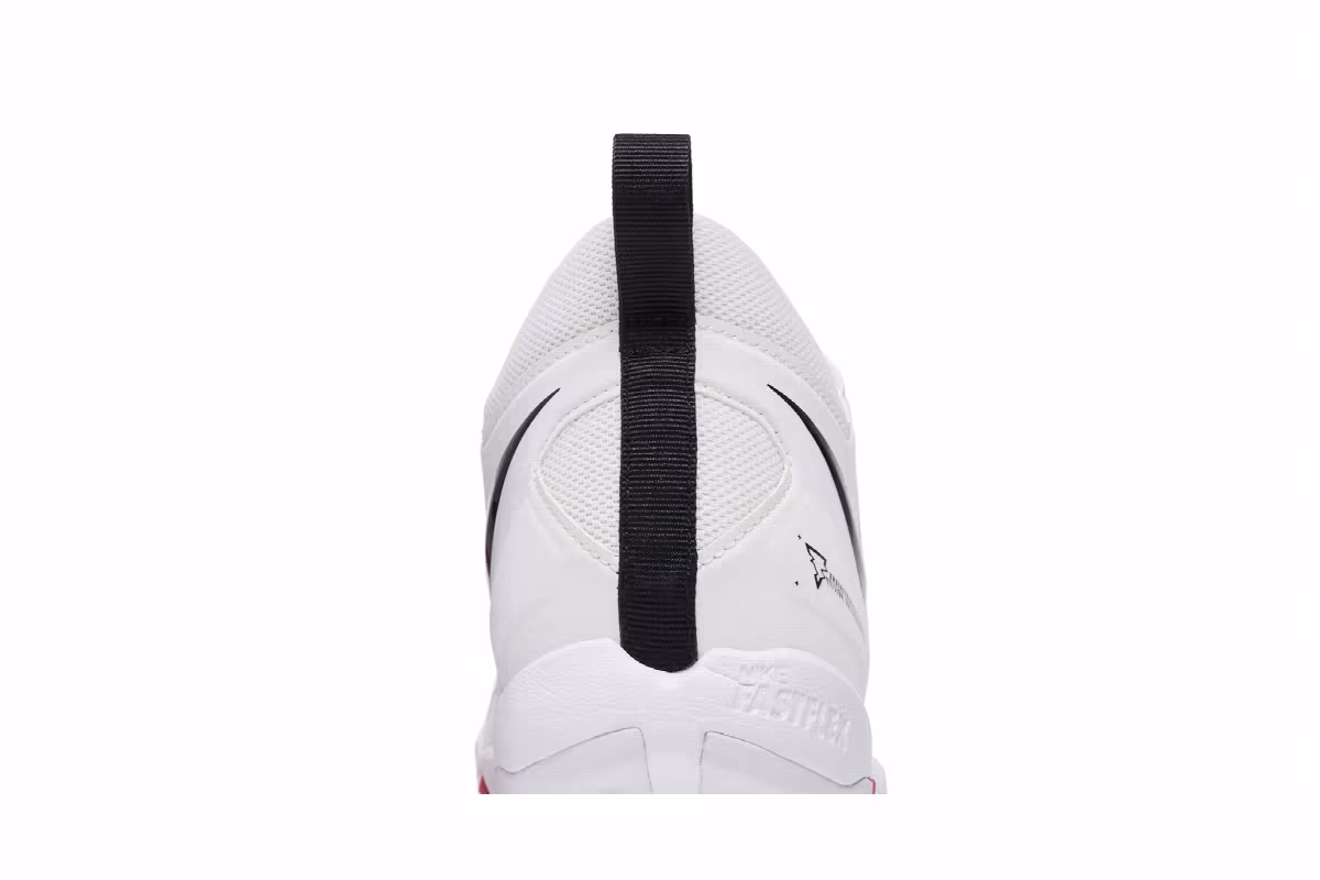 Nike Alpha Menace 3 Shark White University Red, view 8