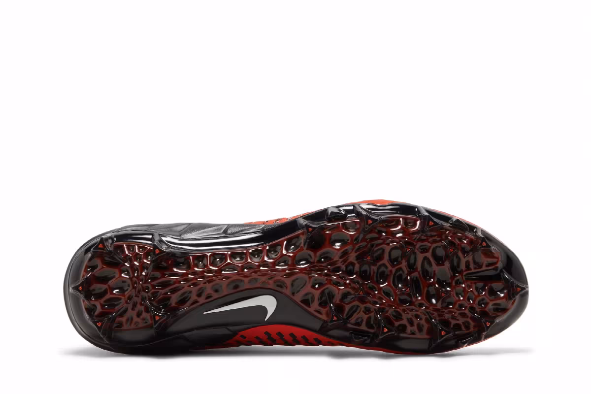 Nike Alpha Menace Pro 2 Mid Team Orange, view 5