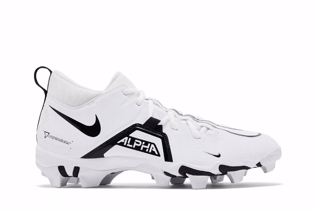 Nike Alpha Menace 3 Shark White Black, view 2