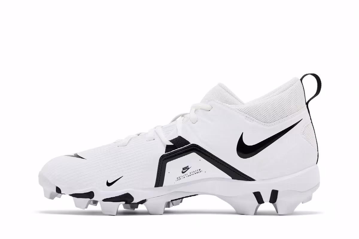 Nike Alpha Menace 3 Shark White Black, view 4