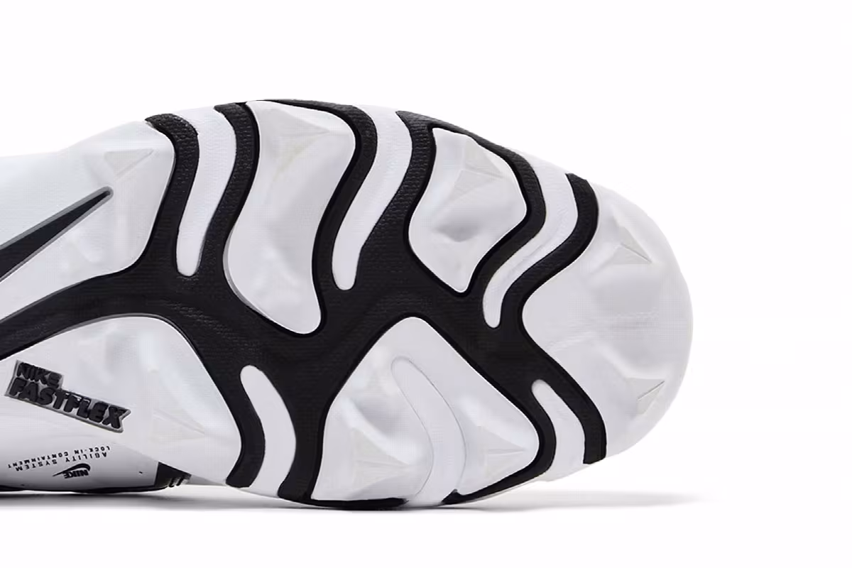 Nike Alpha Menace 3 Shark White Black, view 6