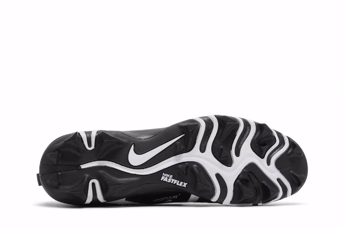 Nike Alpha Menace 3 Shark Black White, view 5