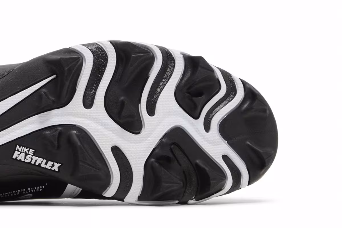 Nike Alpha Menace 3 Shark Black White, view 6