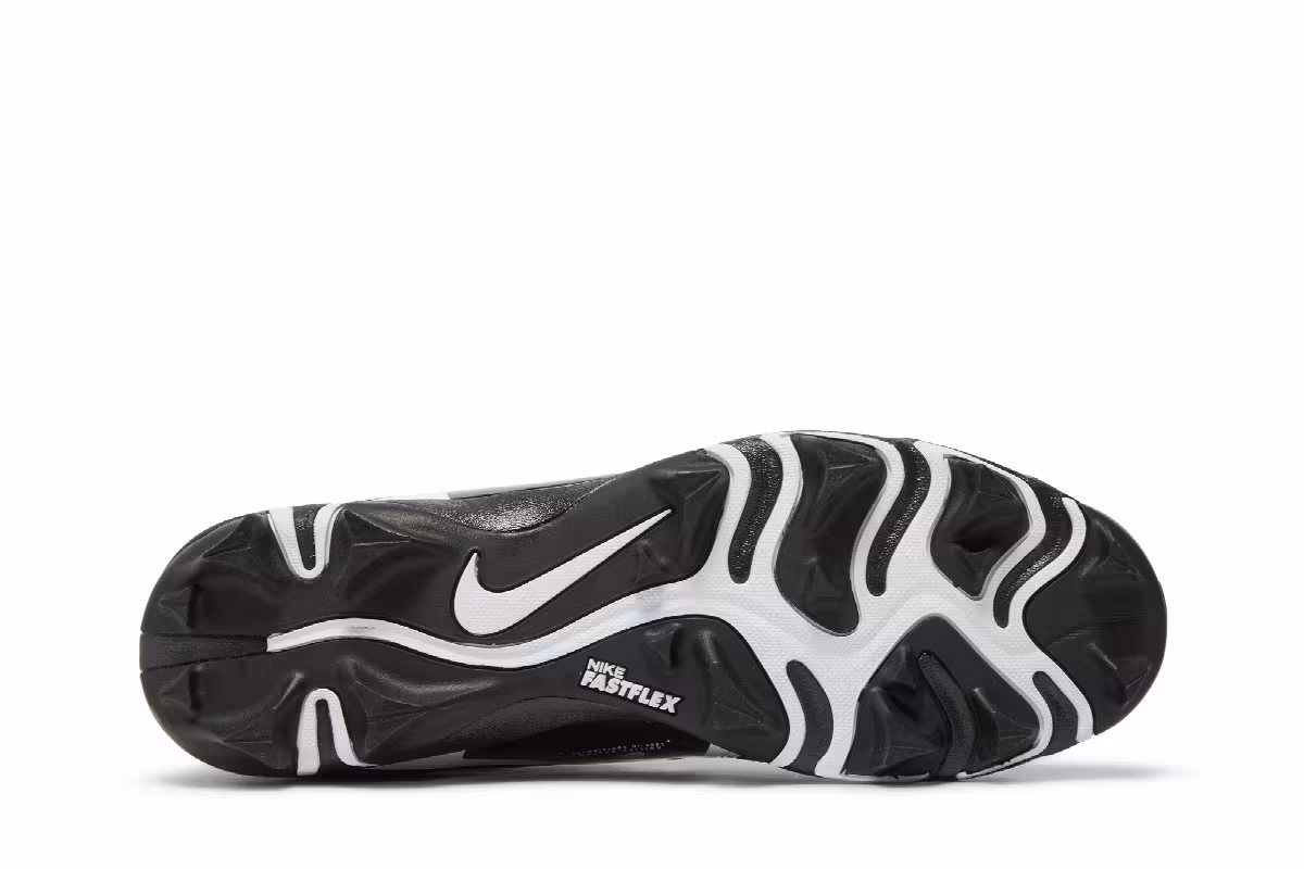 Nike Alpha Menace 3 Shark Wide Black White, view 5