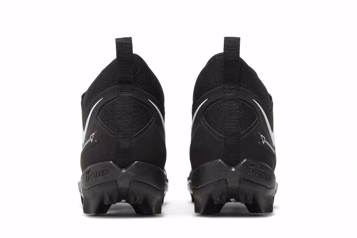 Nike Alpha Menace 3 Shark Wide Black White, view 7