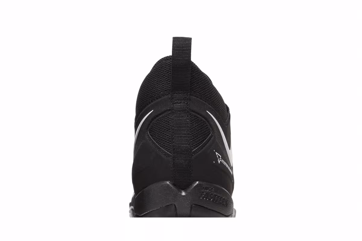 Nike Alpha Menace 3 Shark Wide Black White, view 8