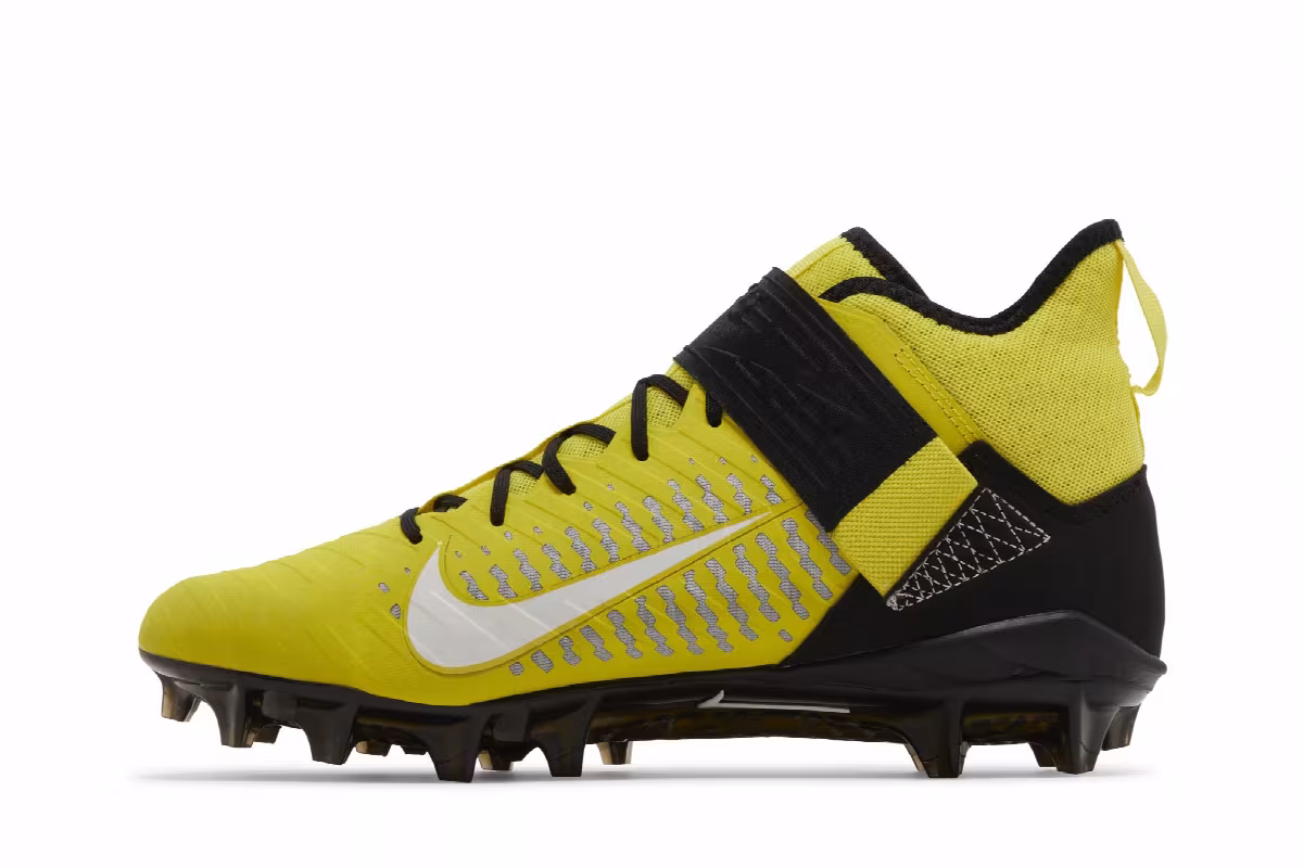 Nike Alpha Menace Pro 2 Mid Opti Yellow, view 4