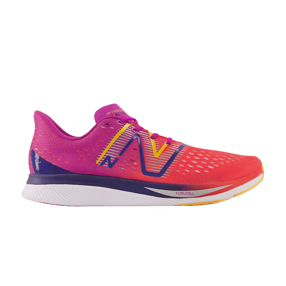 New Balance FuelCell SuperComp Pacer Electric Red Magenta Pop