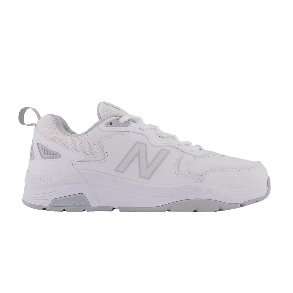 New Balance Women's 857v3 4E Wide White Cyclone