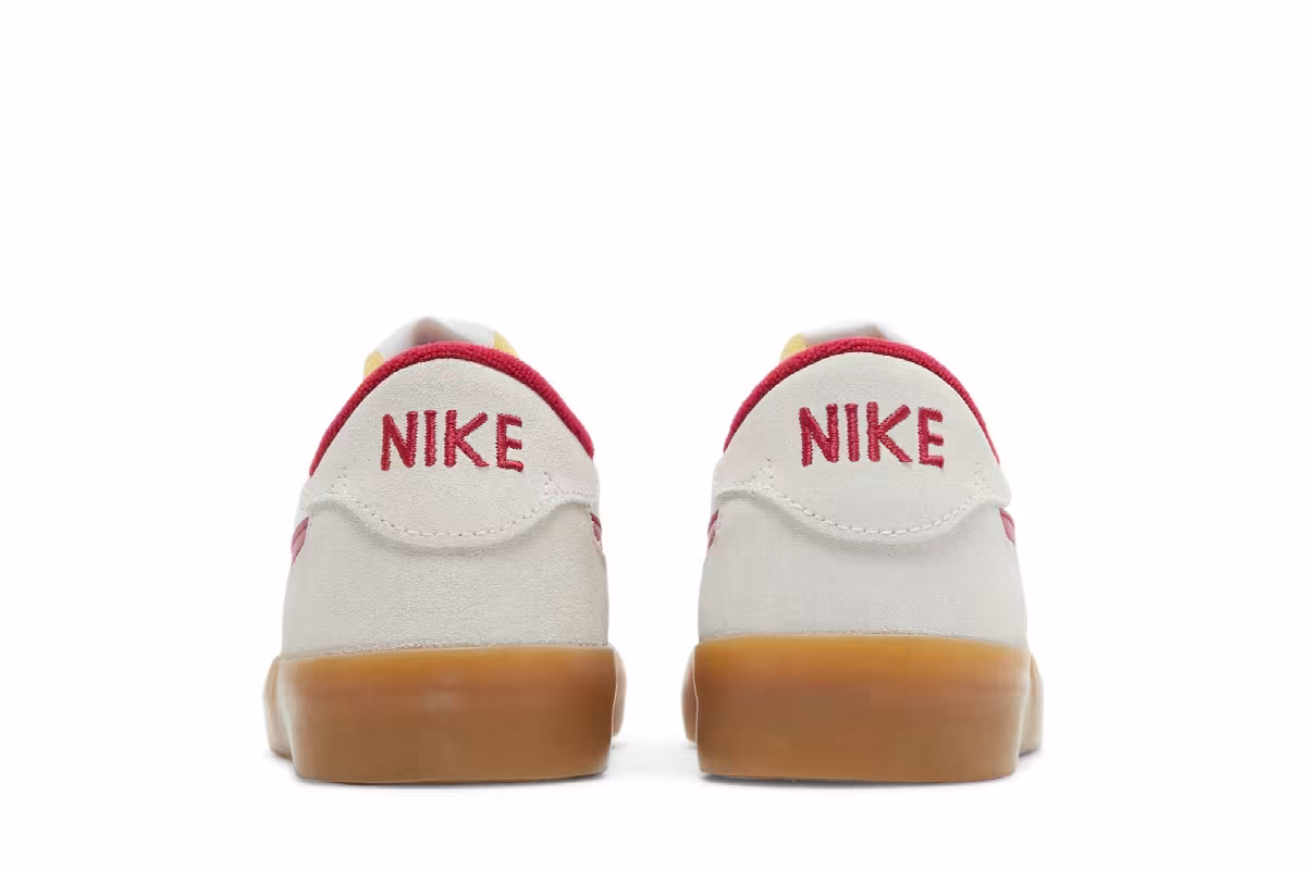 Nike Heritage Vulc SB Summit White Cardinal Red, view 7
