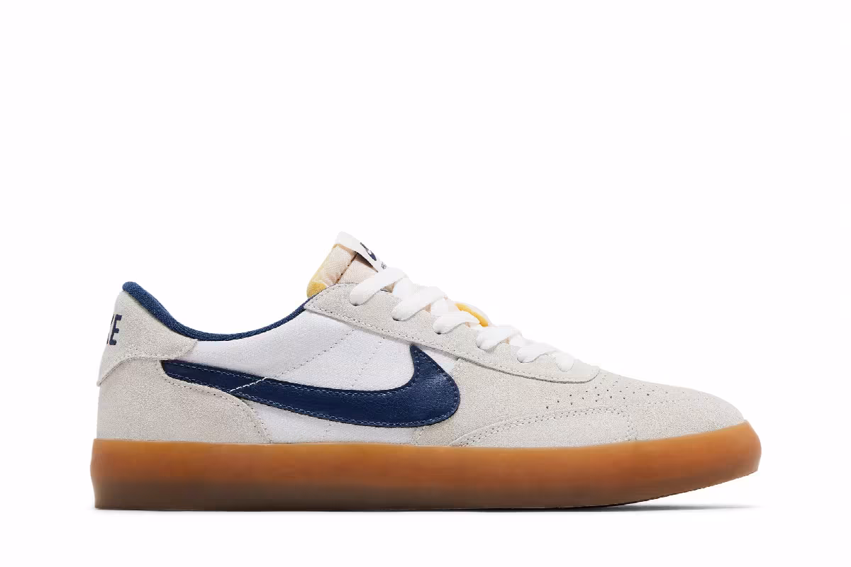 Nike Heritage Vulc SB Summit White Navy, view 2