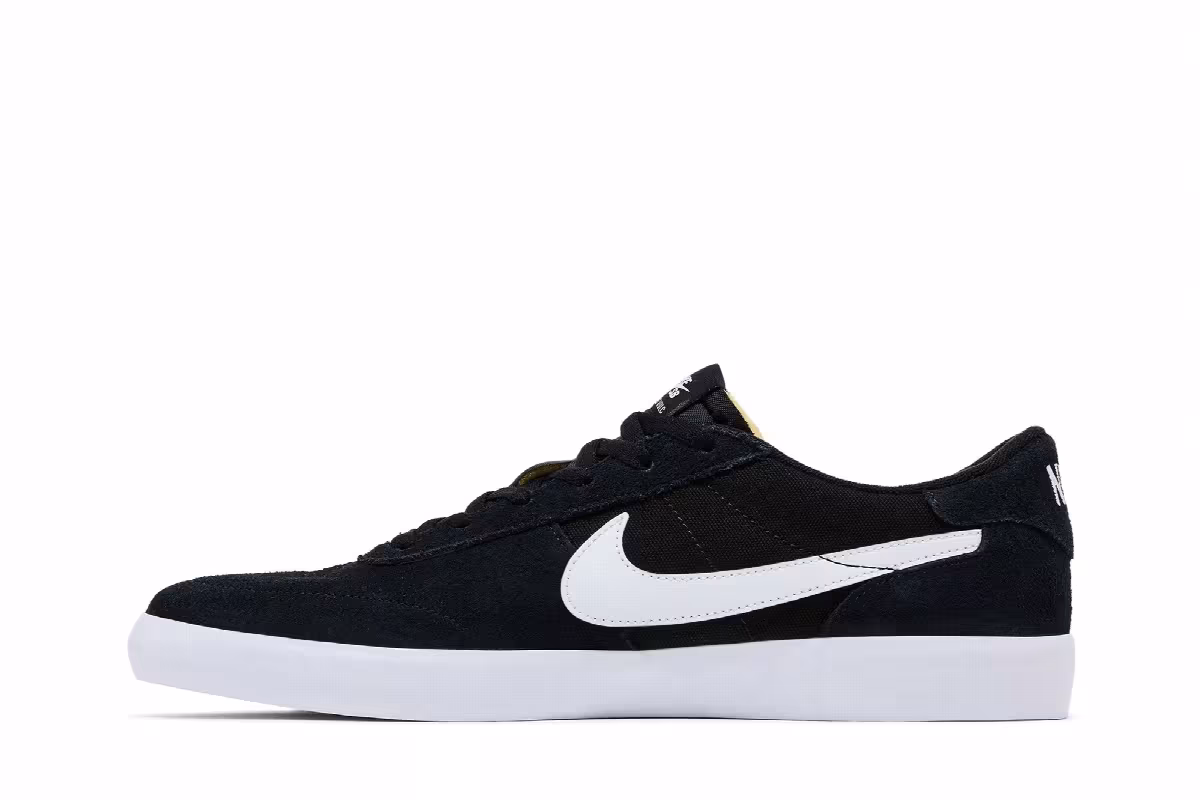 Nike Heritage Vulc SB Black White, view 4