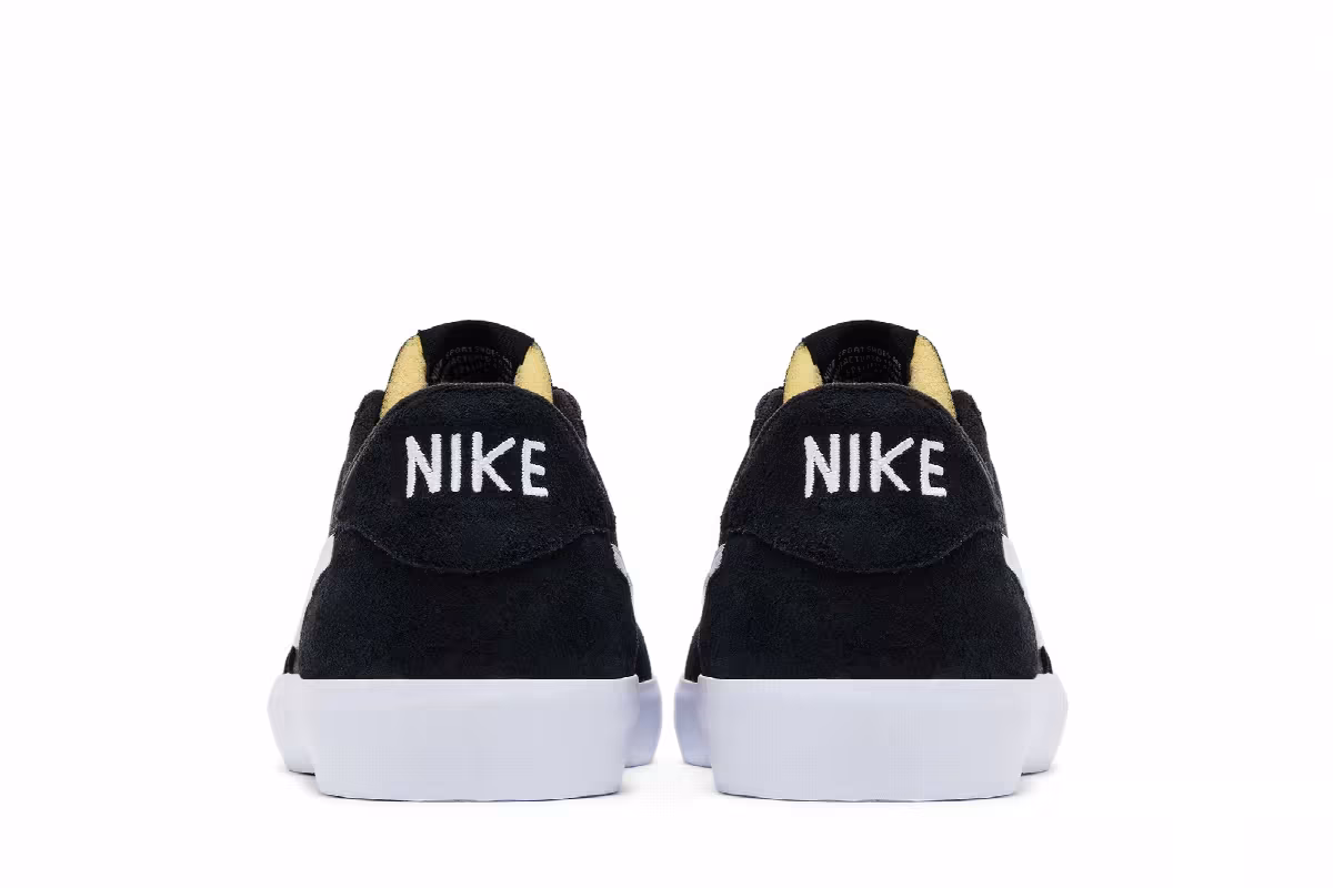 Nike Heritage Vulc SB Black White, view 7