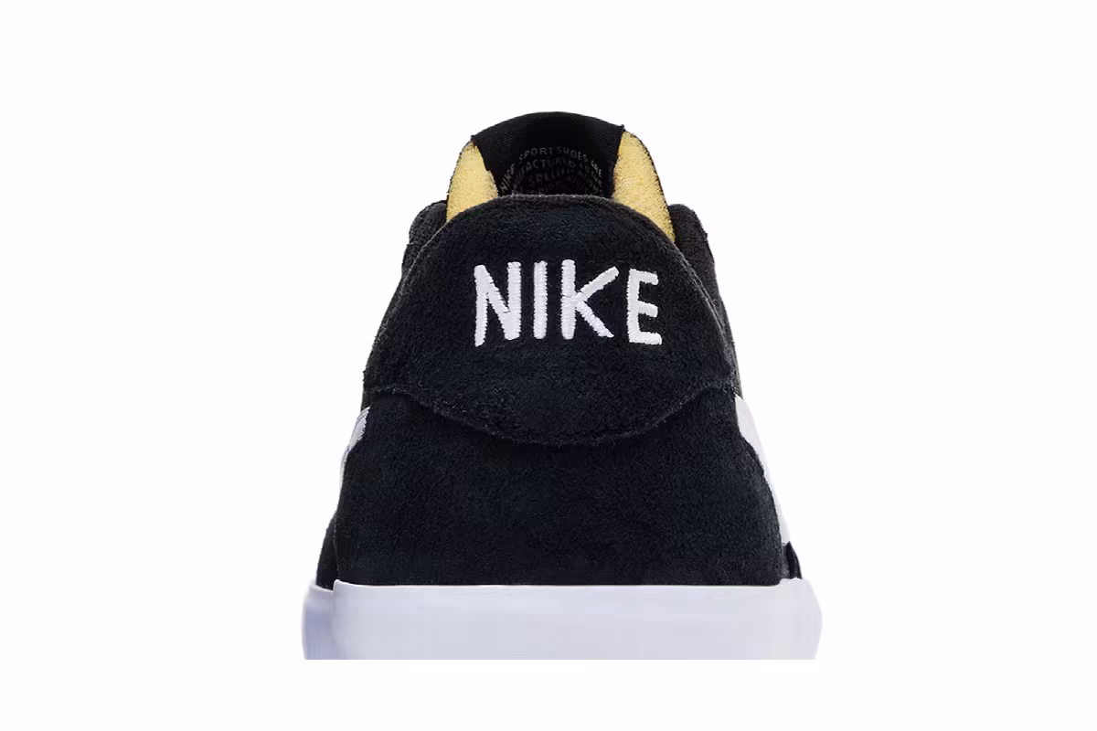 Nike Heritage Vulc SB Black White, view 8