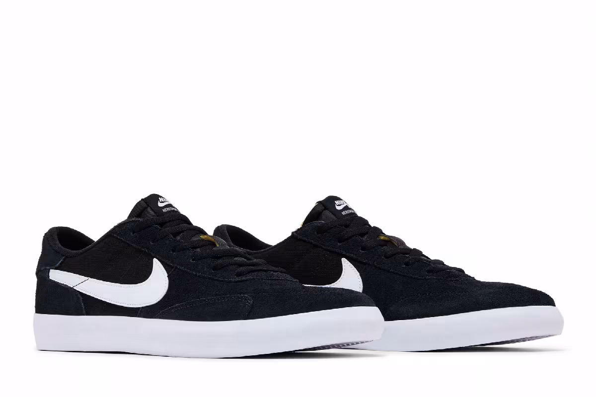 Nike Heritage Vulc SB Black White, view 9