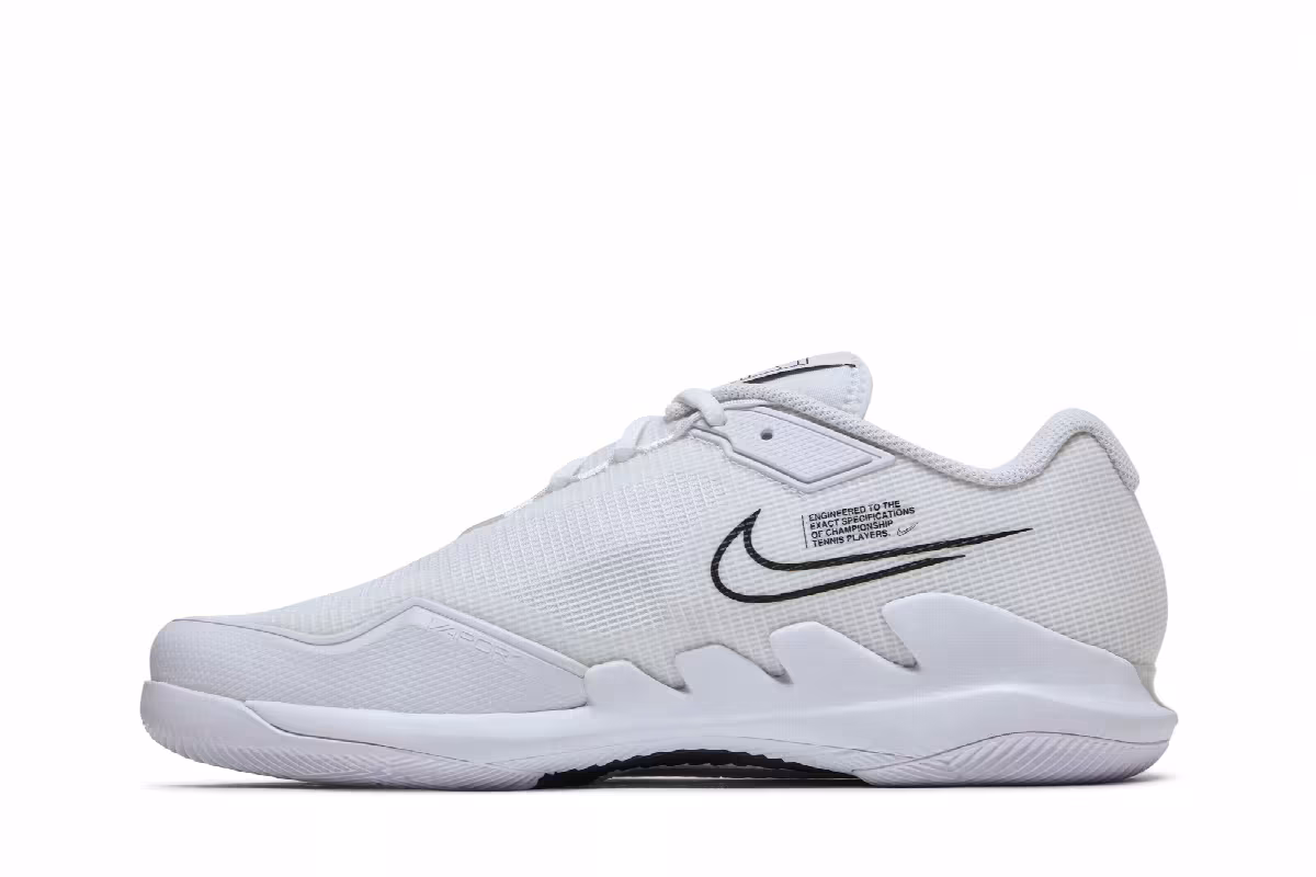 NikeCourt Air Zoom Vapor Pro White Black, view 4