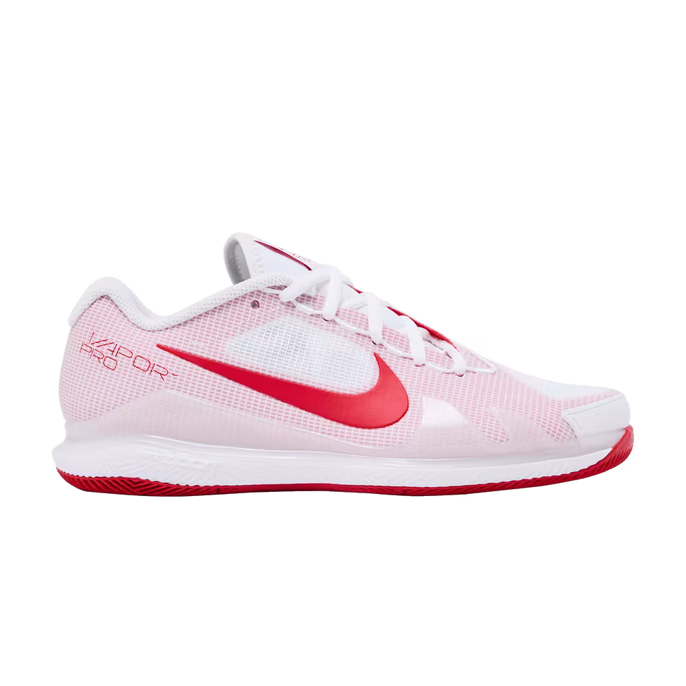NikeCourt Air Zoom Vapor Pro White University Red