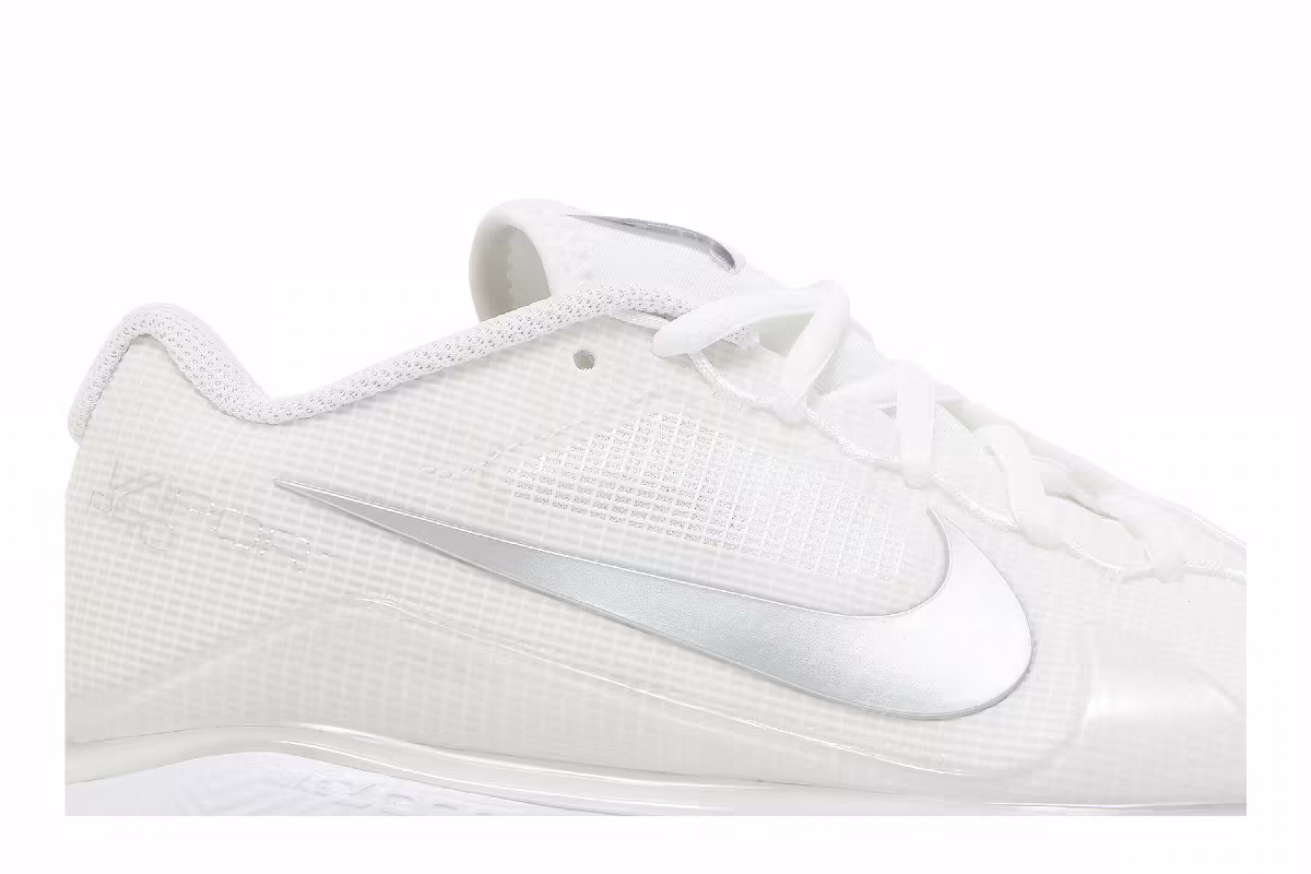 Women's NikeCourt Air Zoom Vapor Pro White Metallic Silver, view 3