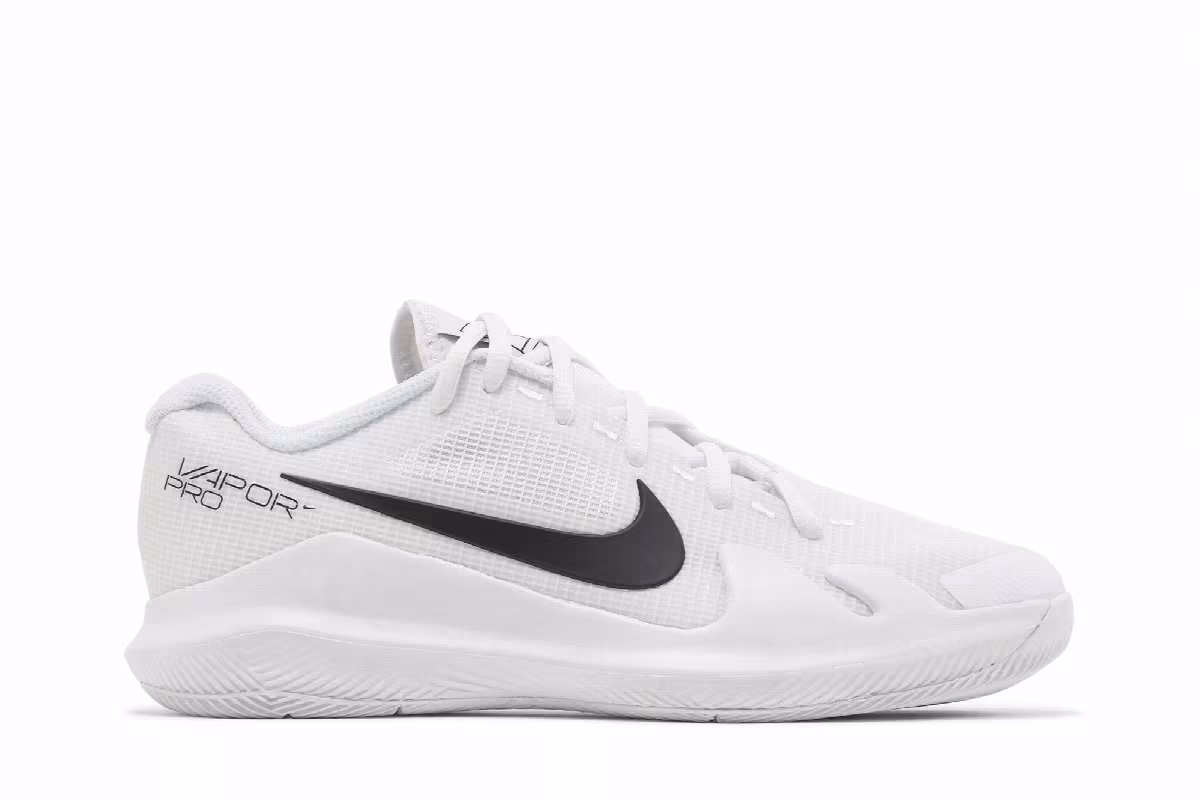 NikeCourt Vapor Pro GS White Black, view 2