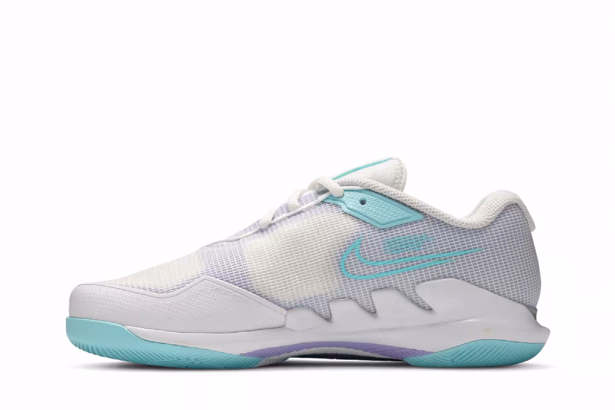 Women's NikeCourt Air Zoom Vapor Pro White Copa, view 4