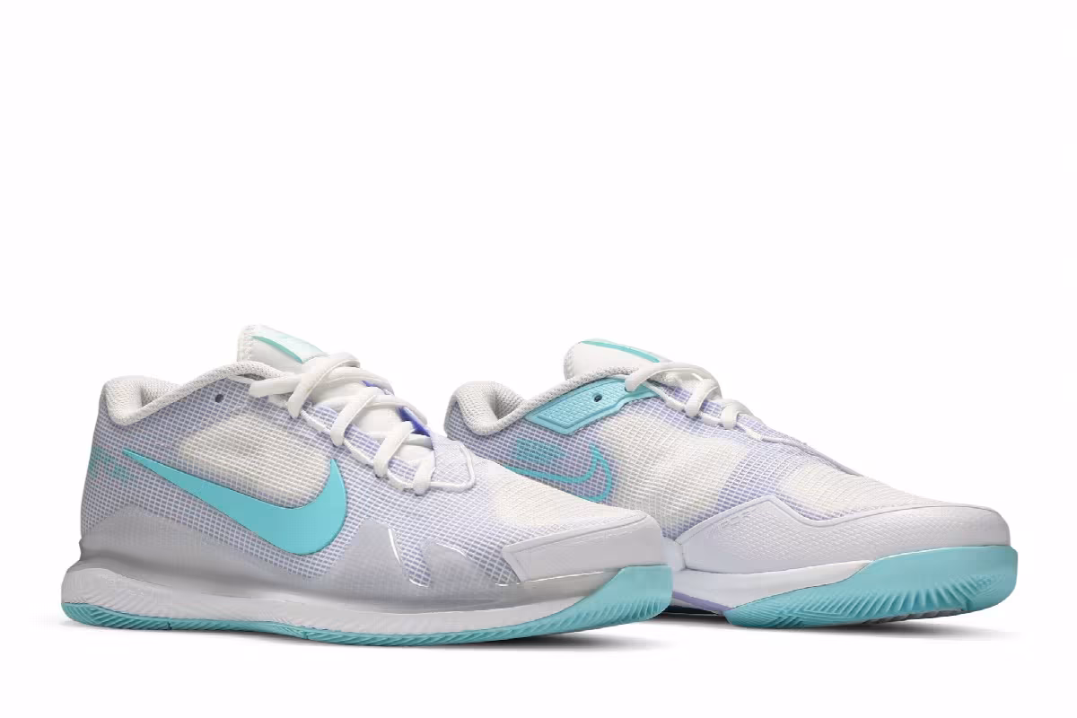 Women's NikeCourt Air Zoom Vapor Pro White Copa, view 9