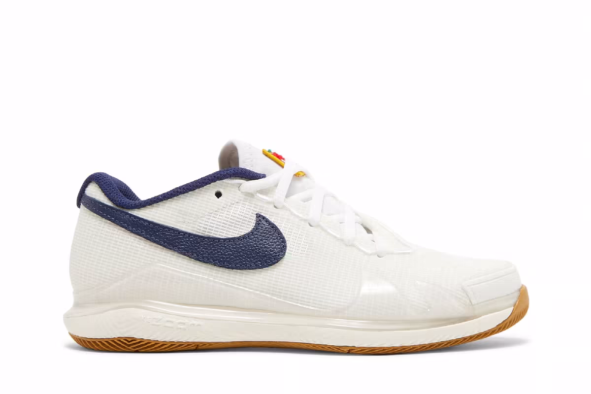 Women's NikeCourt Air Zoom Vapor Pro Summit White Binary Blue, view 2