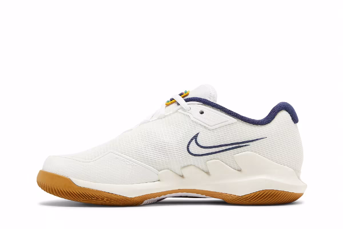 Women's NikeCourt Air Zoom Vapor Pro Summit White Binary Blue, view 4