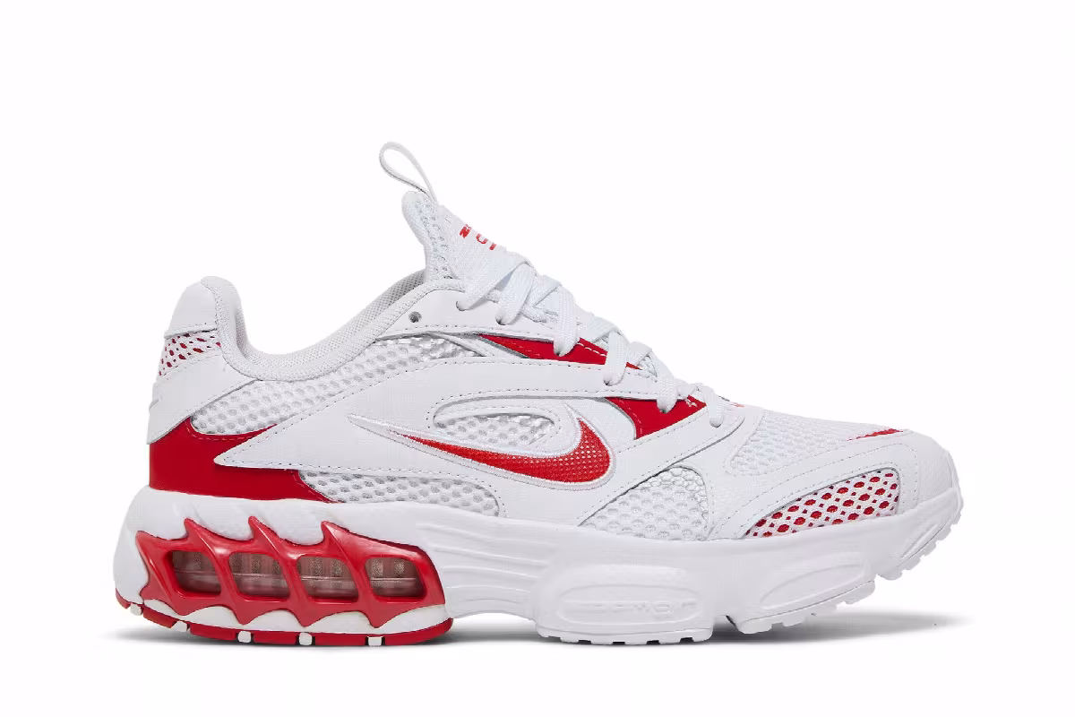 Nike Women's Zoom Air Fire White University Red, view 2