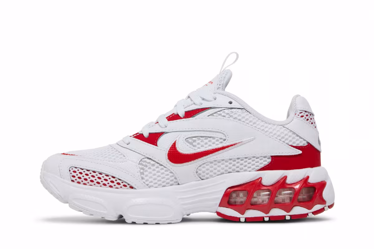 Nike Women's Zoom Air Fire White University Red, view 4