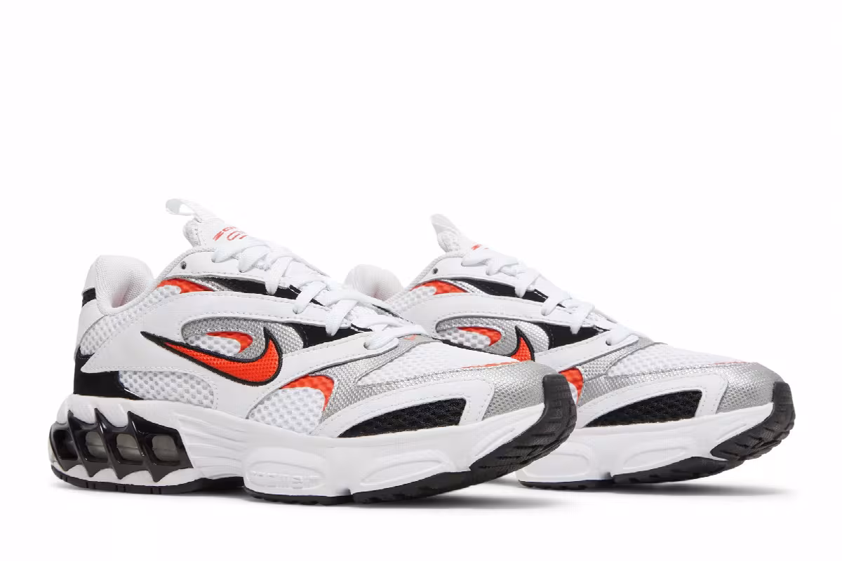 Nike Women's Zoom Air Fire White Team Orange, view 9