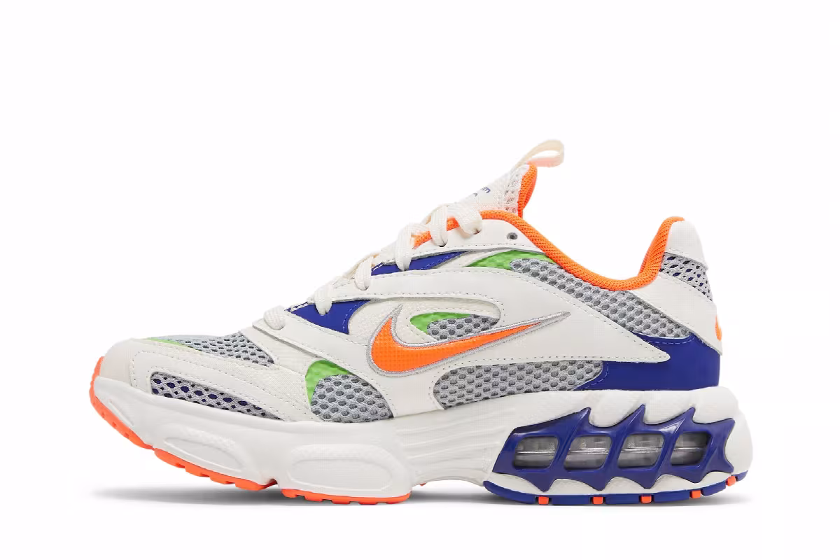 Nike Women's Zoom Air Fire Sail Blue Crimson, view 4