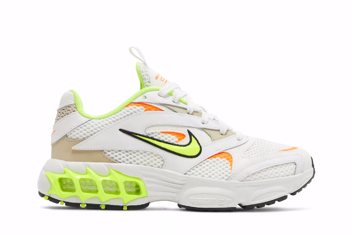 Nike Women's Zoom Air Fire Summit White Volt, view 2
