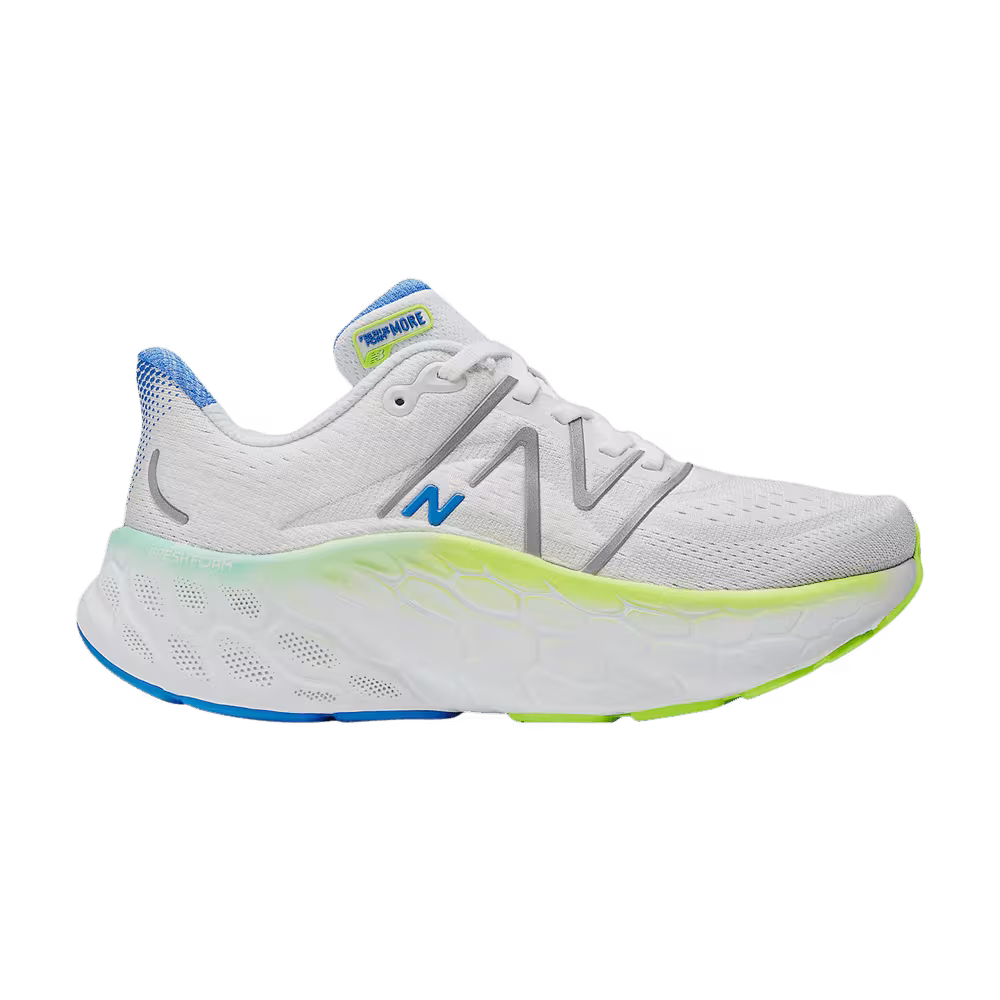 New Balance Women's Fresh Foam X More v4 White Cobalt