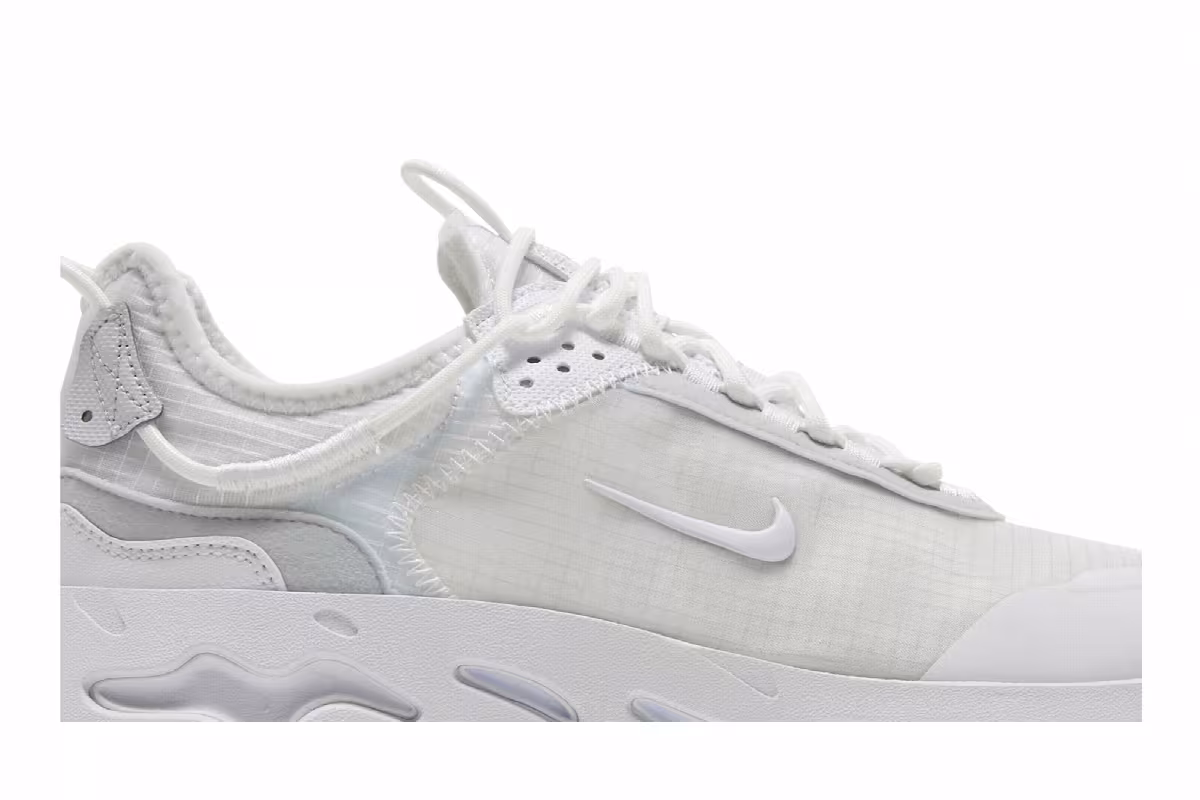 Nike React Live White, view 3
