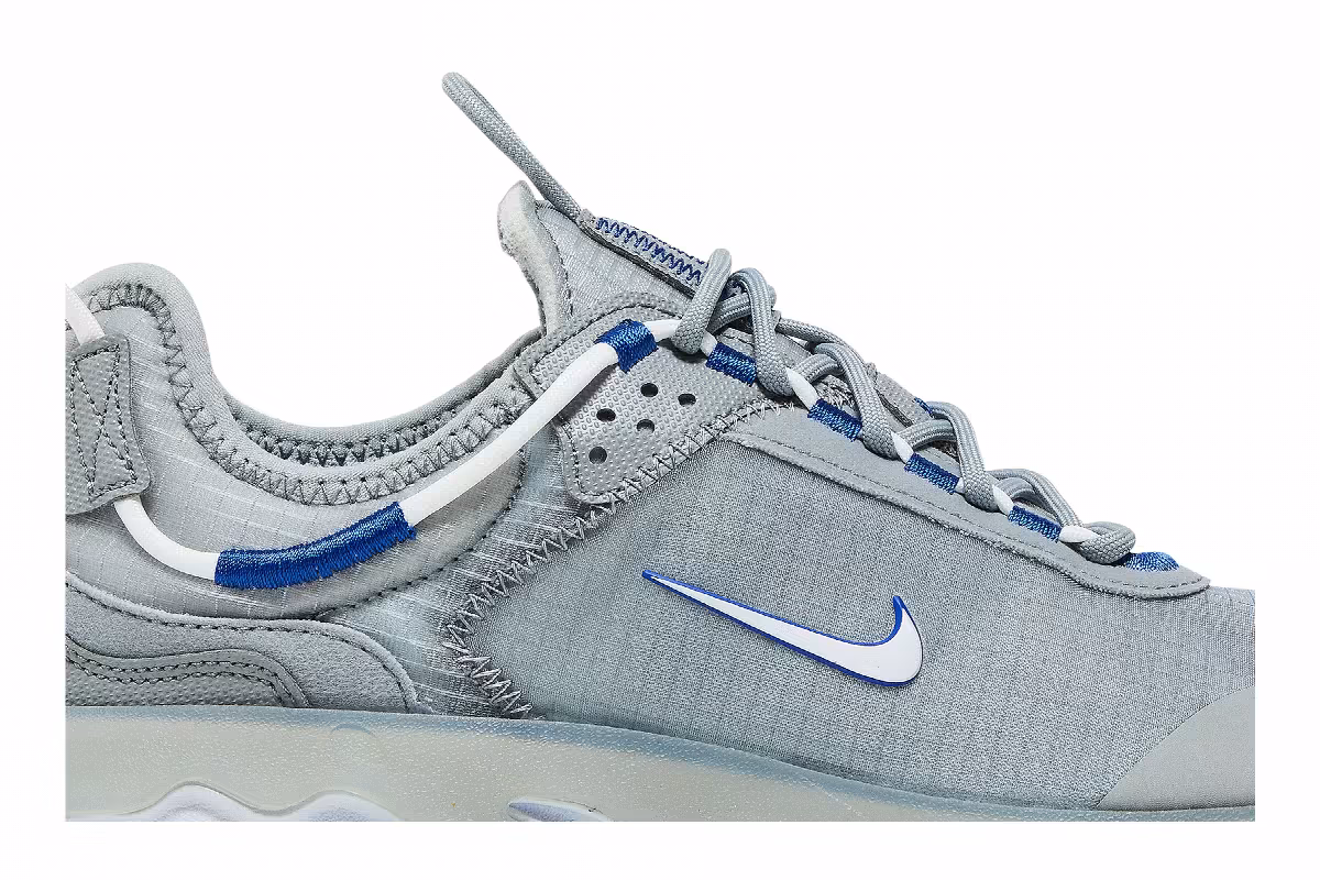 Nike React Live Light Smoke Grey Hyper Royal, view 3