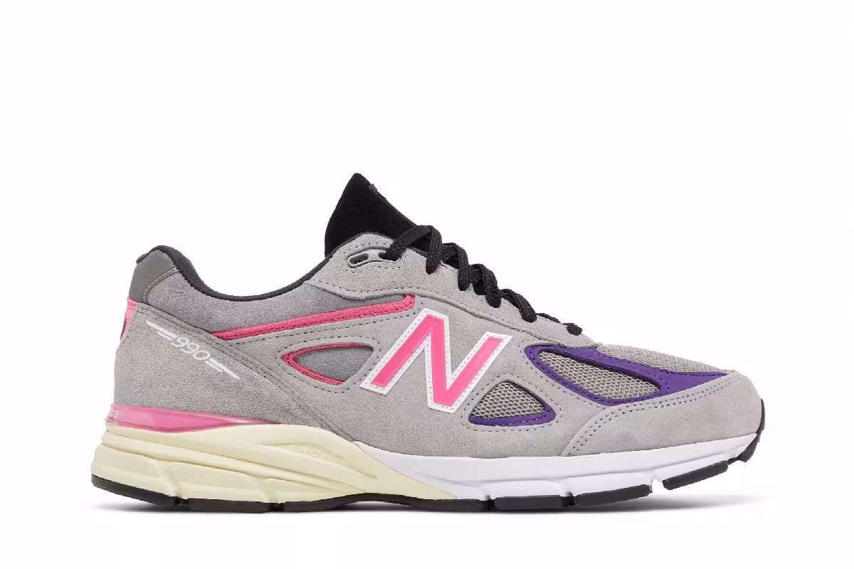 Kith x United Arrows & Sons x New Balance 990v4 Made in USA, view 2