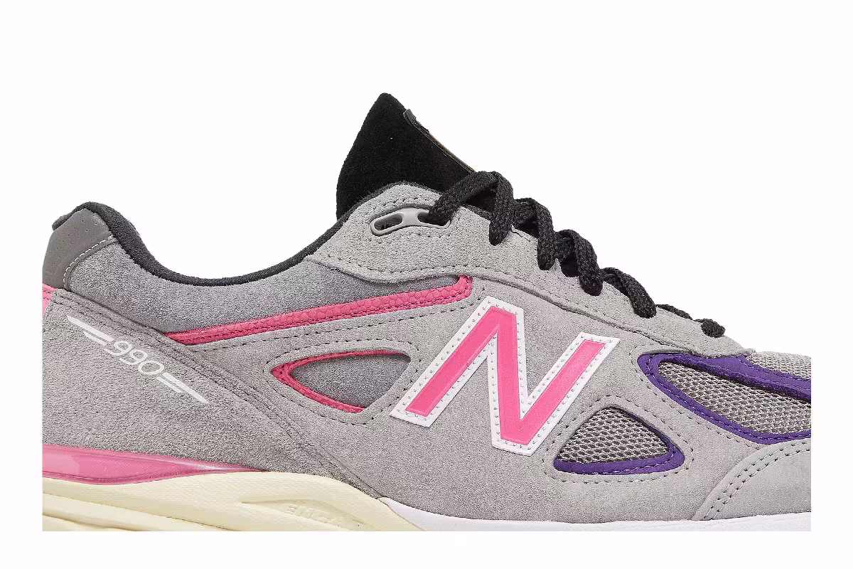 Kith x United Arrows & Sons x New Balance 990v4 Made in USA, view 3