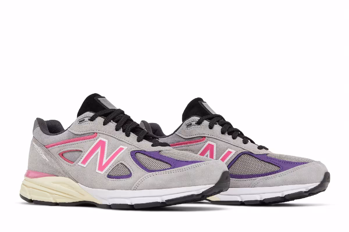 Kith x United Arrows & Sons x New Balance 990v4 Made in USA, view 9