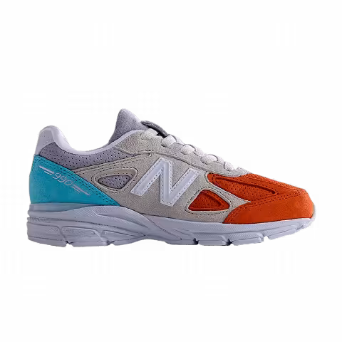 Kith x New Balance 990v4 Little Kid 'Cyclades'
